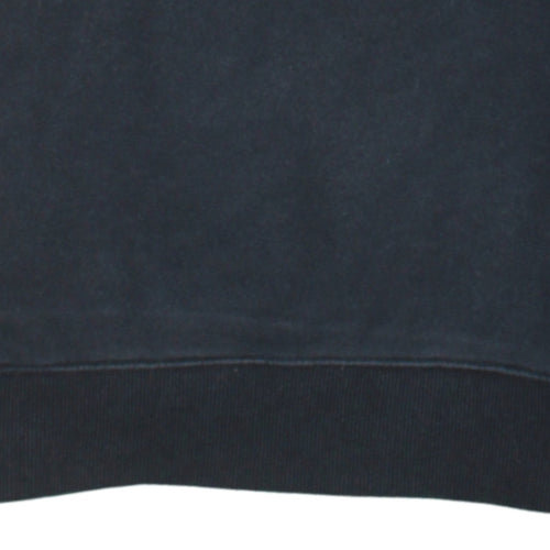 Fila Men's Black Crew Neck Sweatshirt M Regular Fit Logo Pullover