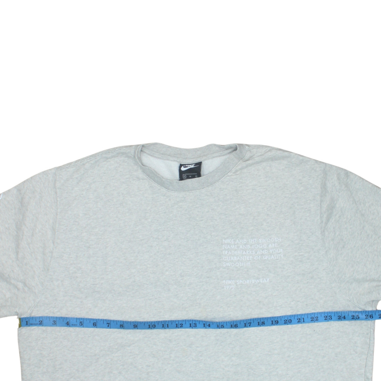 Nike Men's Grey XL Pullover Sweatshirt Crew Neck Sportswear