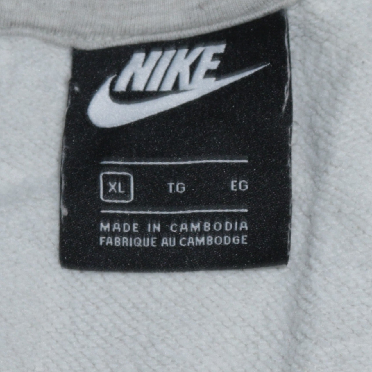 Nike Men's Grey XL Pullover Sweatshirt Crew Neck Sportswear