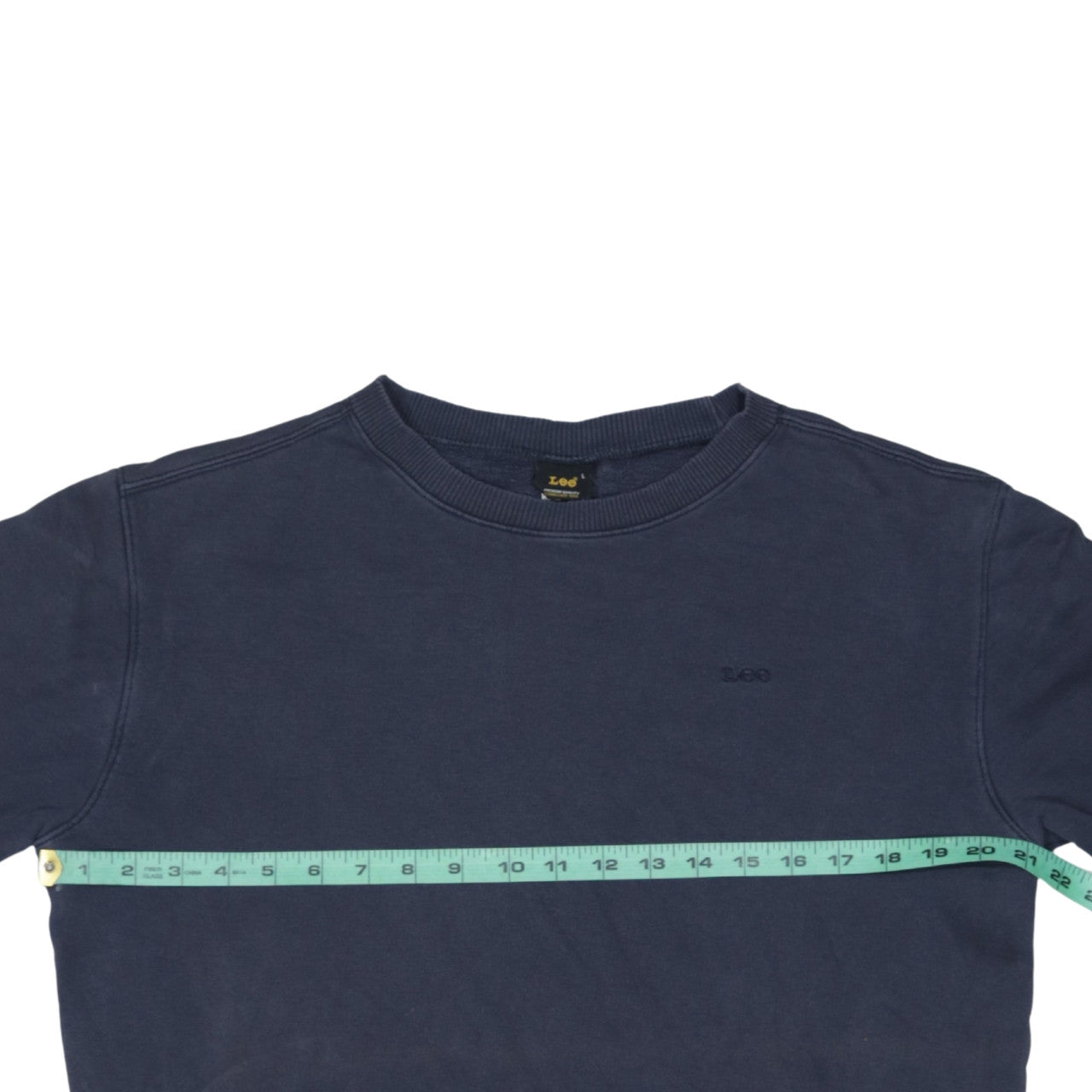 Lee Men's Blue Cotton Crew Neck Pullover Sweatshirt Size L