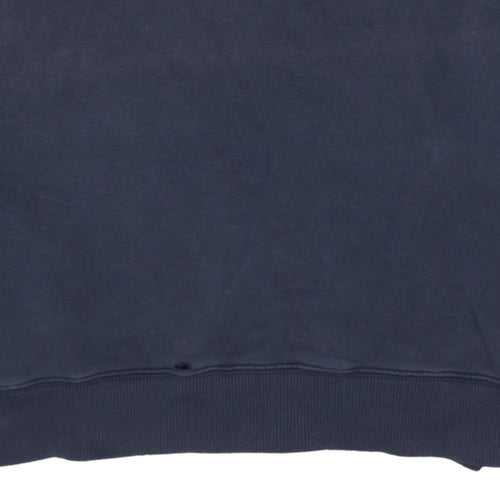Lee Men's Blue Cotton Crew Neck Pullover Sweatshirt Size L