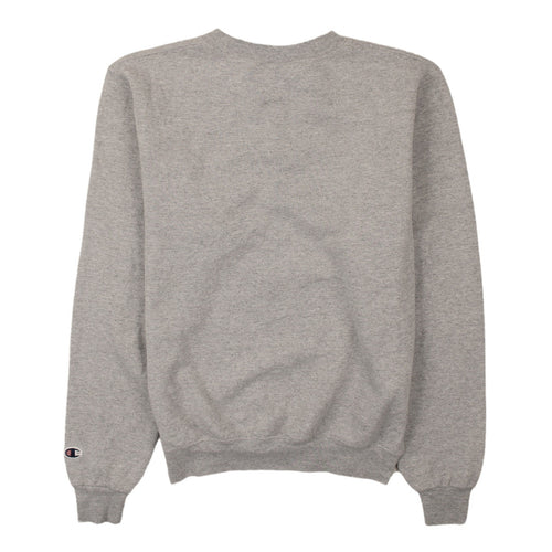 Champion Men's Grey XS Pullover Fleece Sweatshirt Graphic Print