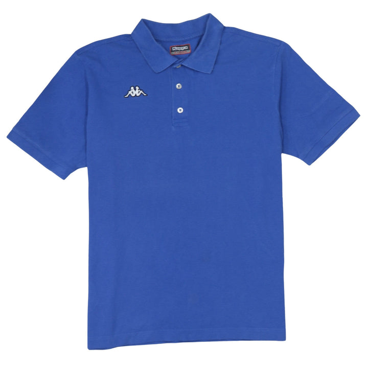 Kappa Men's Blue XL Short Sleeve Cotton Polo Shirt