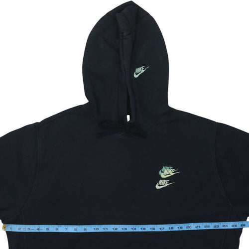 Nike Mens Black XL Pullover Hoodie Fleece Logo Sportswear Sweatshirt