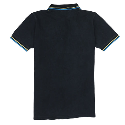 Fred Perry Men’s Black Cotton Pique Polo Shirt L Short Sleeve