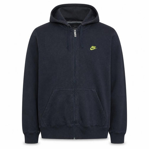 Nike Men's Black Full Zip Hoodie L Sportswear Fleece Sweatshirt