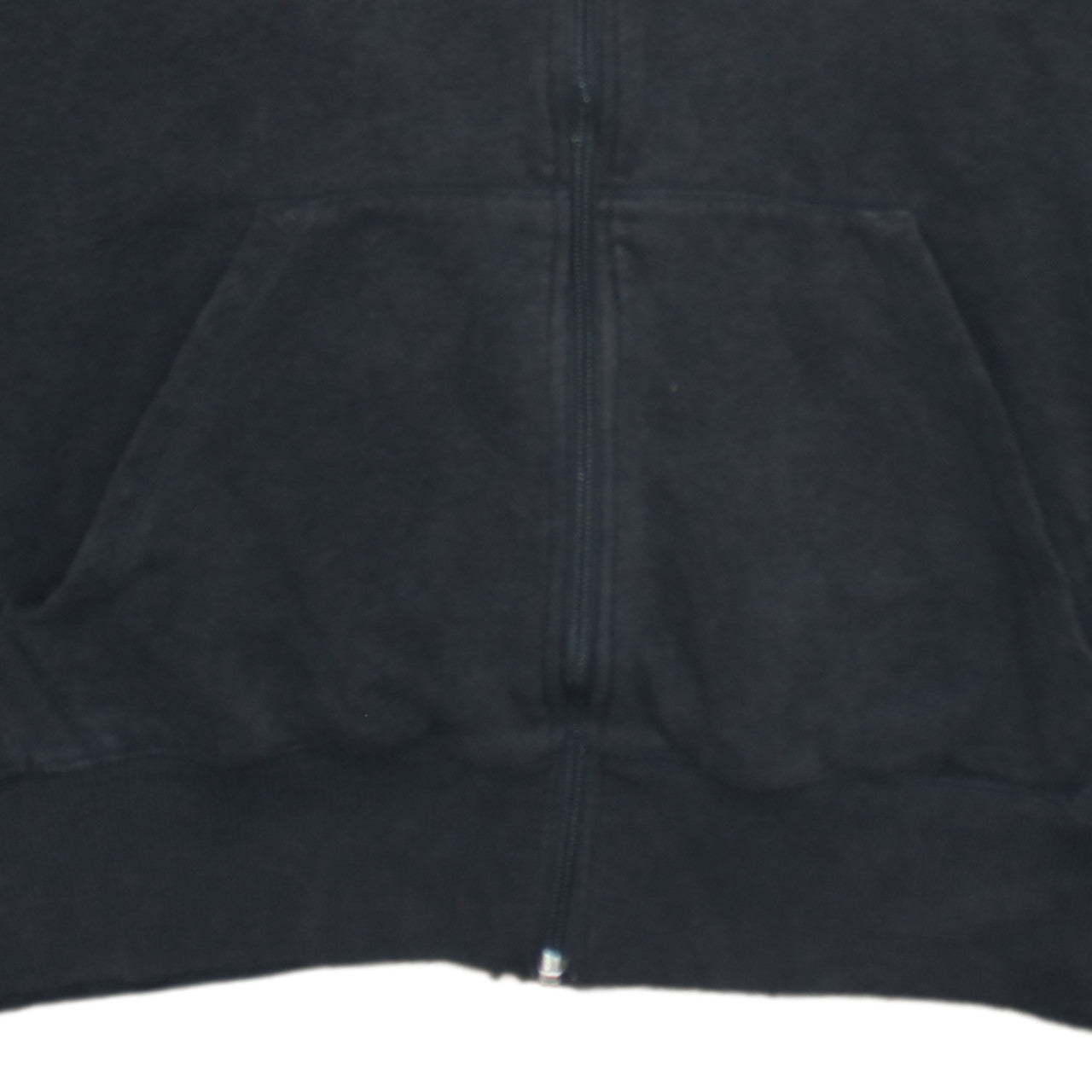 Nike Men's Black Full Zip Hoodie L Sportswear Fleece Sweatshirt