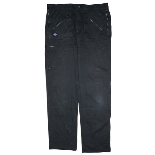 Dickies Men’s Black Redhawk Cargo Work Trousers 39T Regular Fit