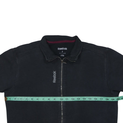 Reebok Men's Black Full Zip Sweatshirt Size S