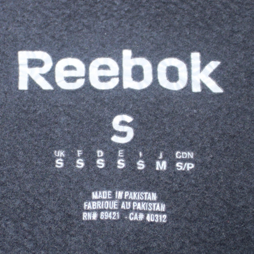 Reebok Men's Black Full Zip Sweatshirt Size S