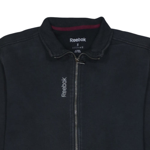 Reebok Men's Black Full Zip Sweatshirt Size S