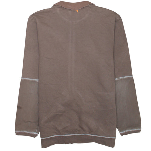 Puma Men's Brown 2XL Full Zip Sports Sweatshirt