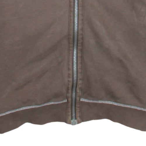 Puma Men's Brown 2XL Full Zip Sports Sweatshirt