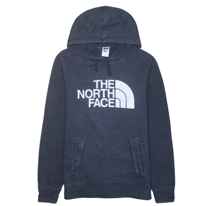 The North Face Men's Black Pullover Hoodie Size M Logo Cotton