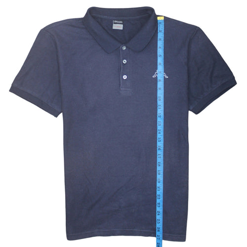 Kappa Men's Blue XL Polo Shirt Regular Fit Cotton Blend Casual