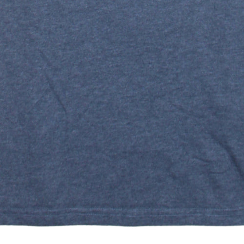 Fred Perry Men's Blue Crew Neck Short Sleeve T-Shirt Size S Classic
