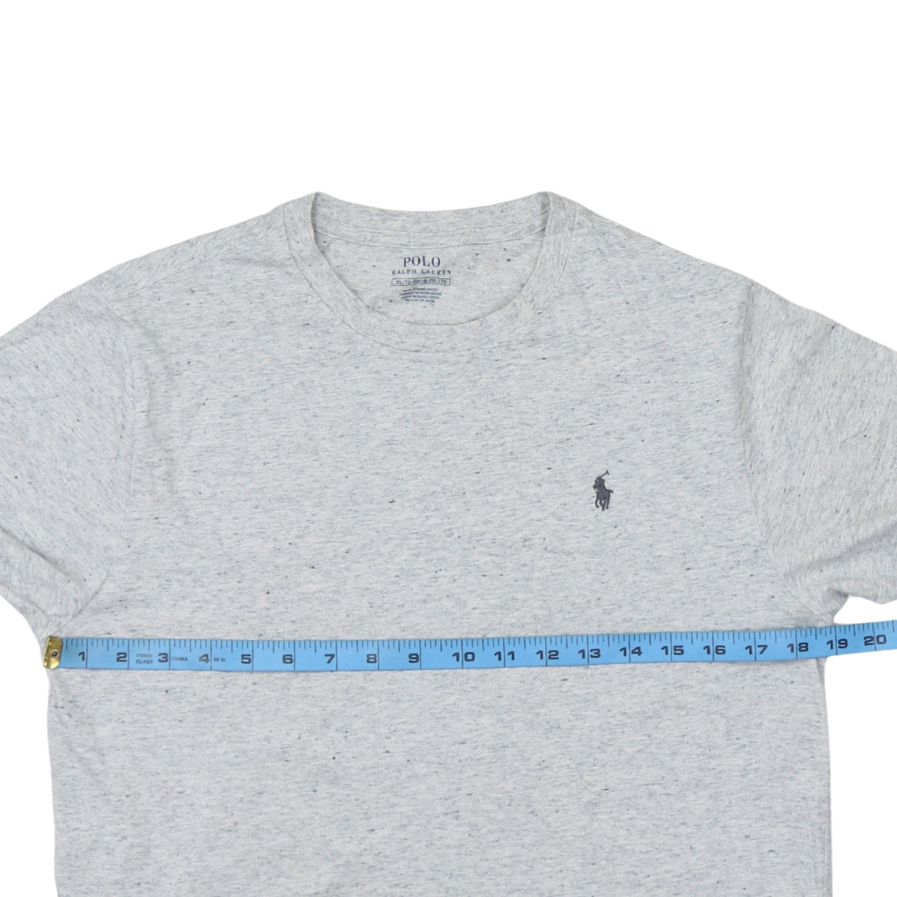 Polo Ralph Lauren Men’s Grey XL Classic Crew Neck Cotton T-Shirt