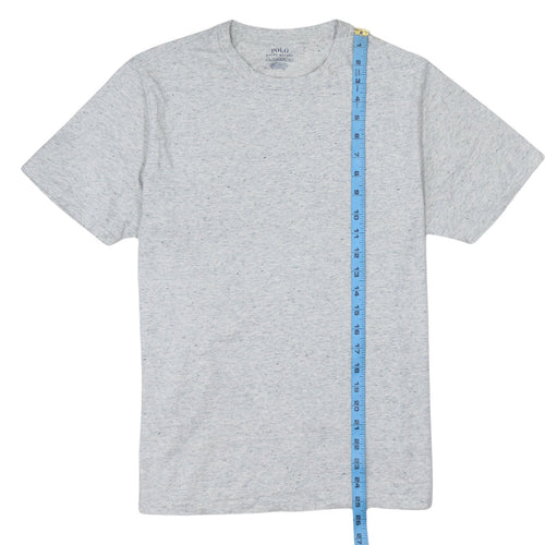 Polo Ralph Lauren Men’s Grey XL Classic Crew Neck Cotton T-Shirt