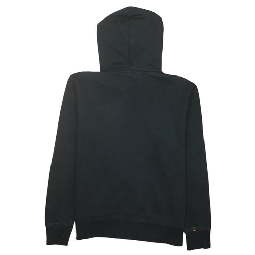 Fila Men's Black Pullover Hoodie M Logo Sports Fleece Sweatshirt