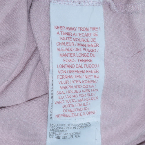 Levi's Womens Pink Logo Crew Neck Sweatshirt Size 16A