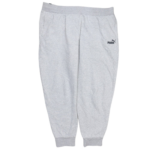 Puma Men’s Grey 2XL Jogger Sweatpants Comfort Tapered Fit