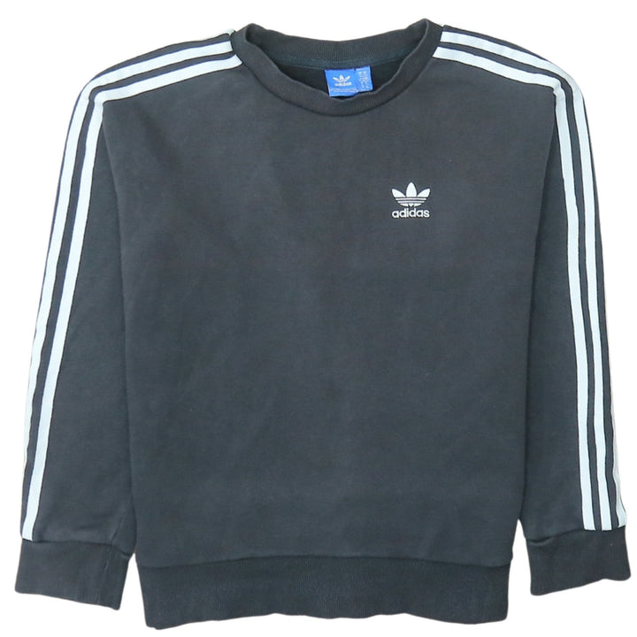 Adidas Women’s Black Crew Neck Pullover Sweatshirt Size 6