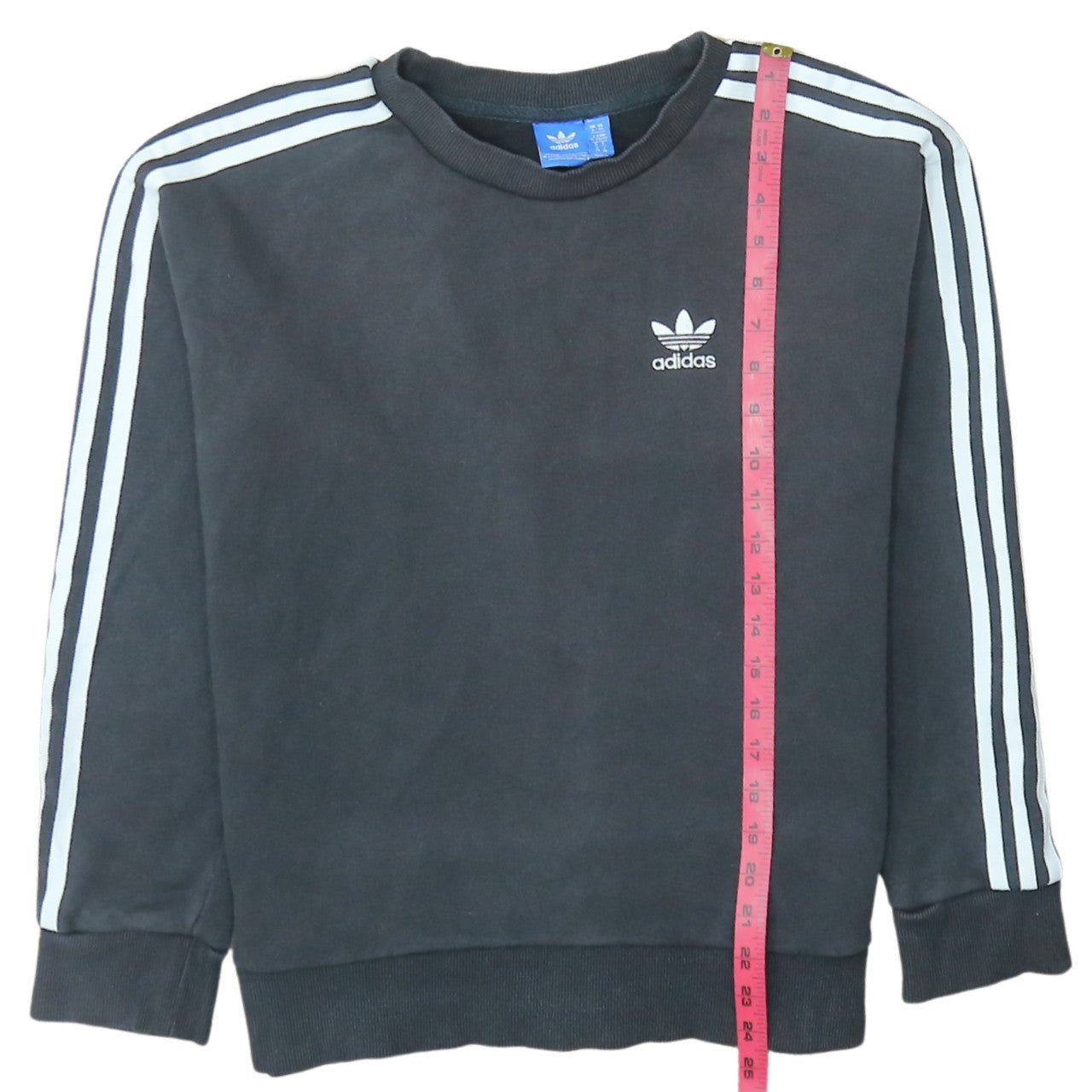 Adidas Women’s Black Crew Neck Pullover Sweatshirt Size 6