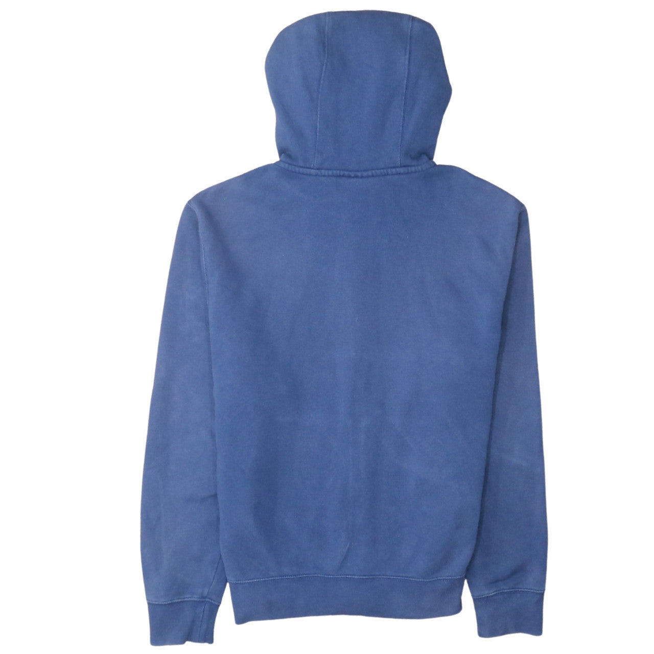 Nike Men's Blue Full Zip Hoodie Small Cotton Blend Classic Style