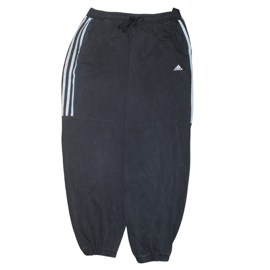 Adidas Womens Black XL Jogger Track Pants Elastic Waist Gym Trousers