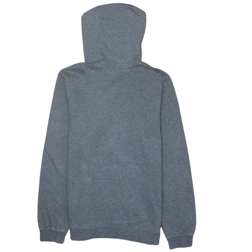 Nike Women’s Grey Pullover Hoodie Small Cotton Blend Logo Sweatshirt