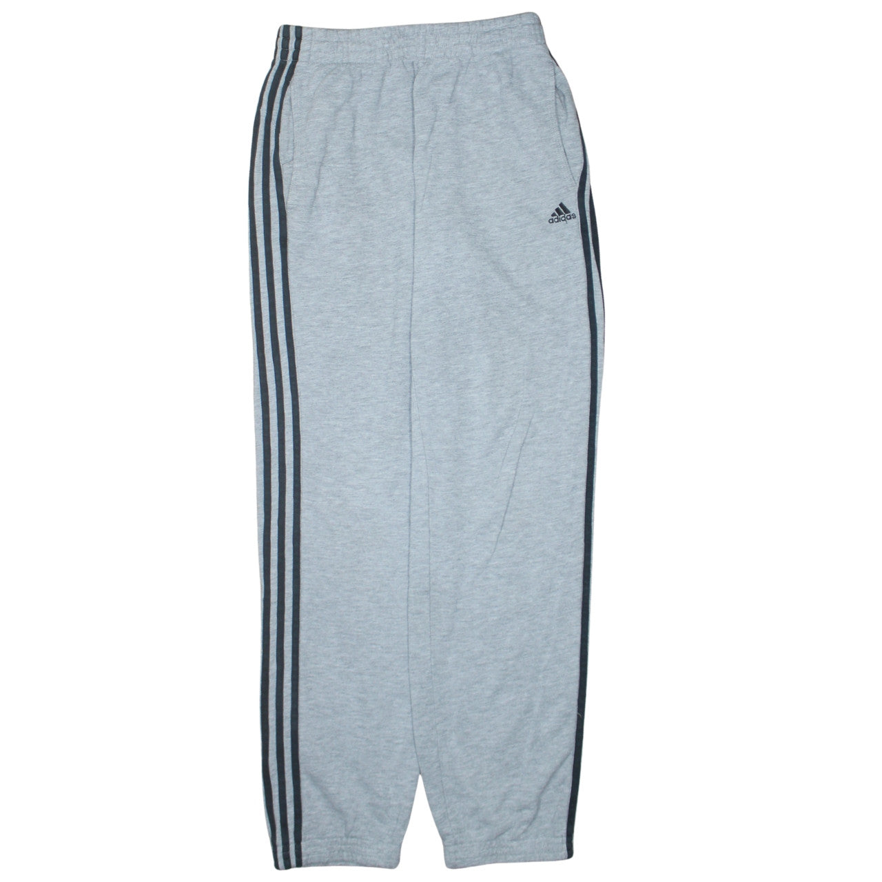 Adidas Women Grey Track Pants S Regular Fit Elastic Waist Pockets