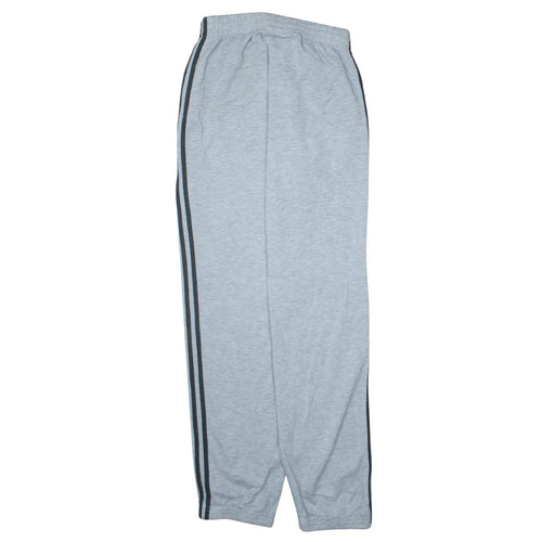 Adidas Women Grey Track Pants S Regular Fit Elastic Waist Pockets