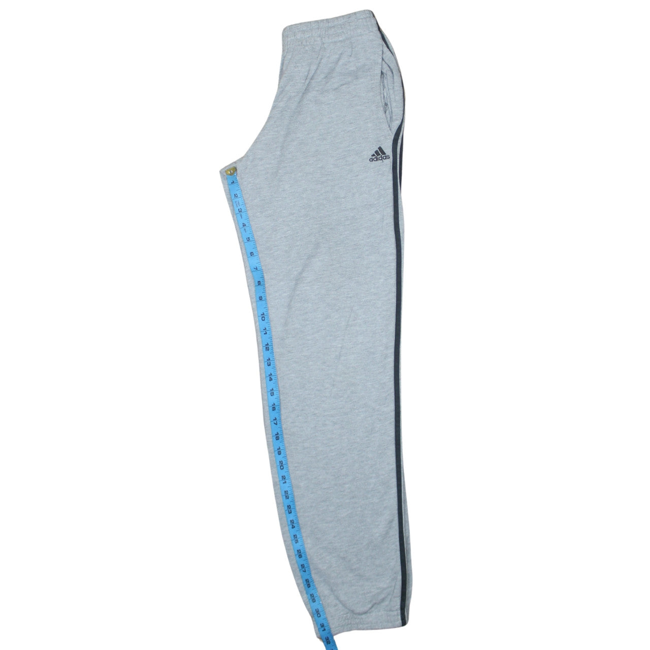 Adidas Women Grey Track Pants S Regular Fit Elastic Waist Pockets