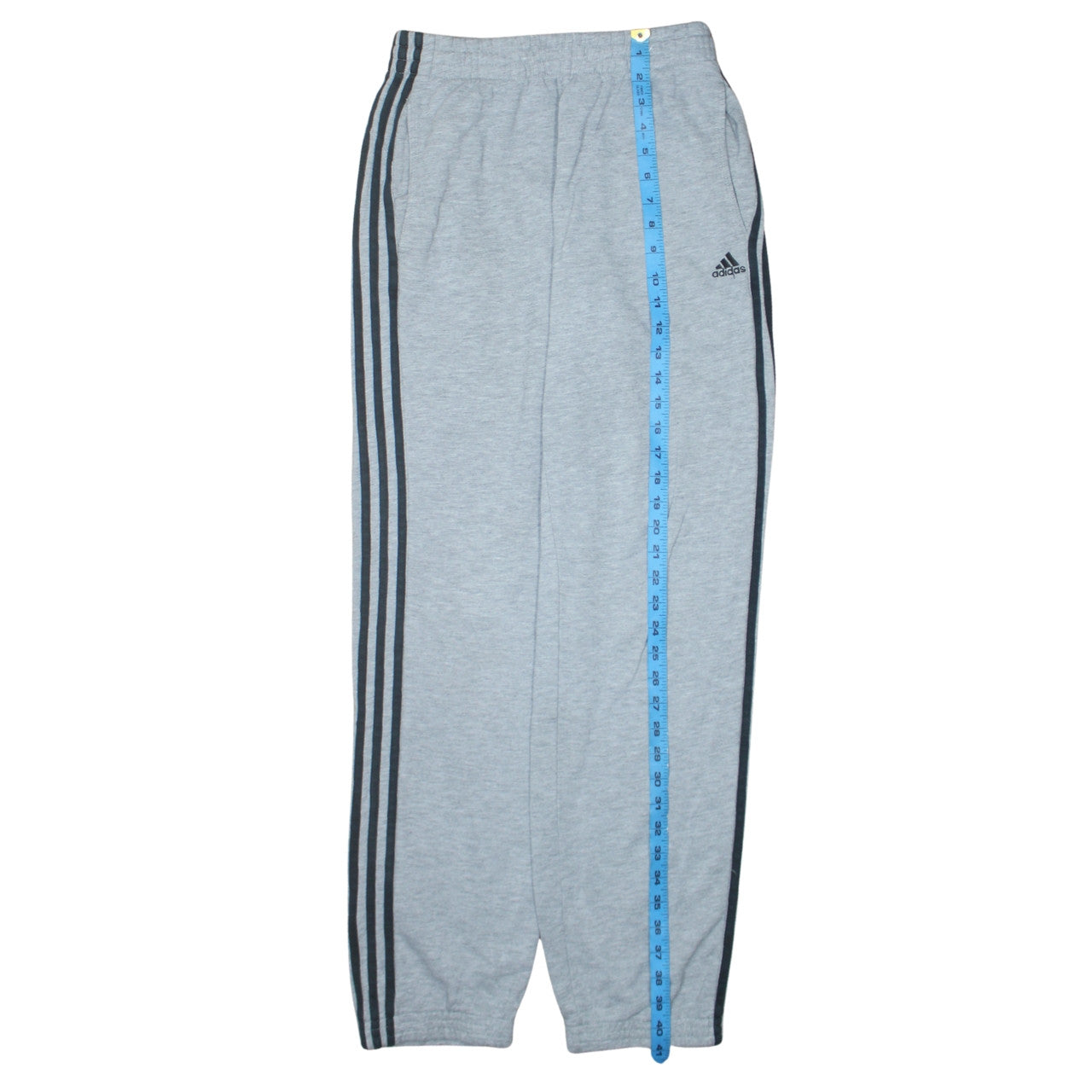 Adidas Women Grey Track Pants S Regular Fit Elastic Waist Pockets