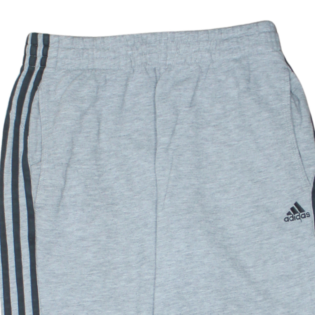 Adidas Women Grey Track Pants S Regular Fit Elastic Waist Pockets