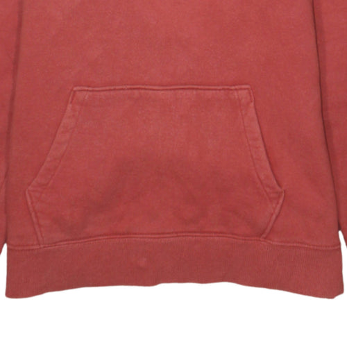 The North Face Womens Red Medium Pullover Hoodie 100% Cotton Casual