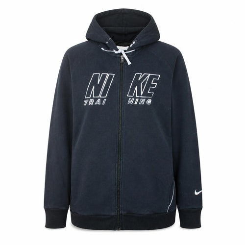 Nike Womens Black Dri-Fit Full Zip Hoodie XL Training Sweatshirt
