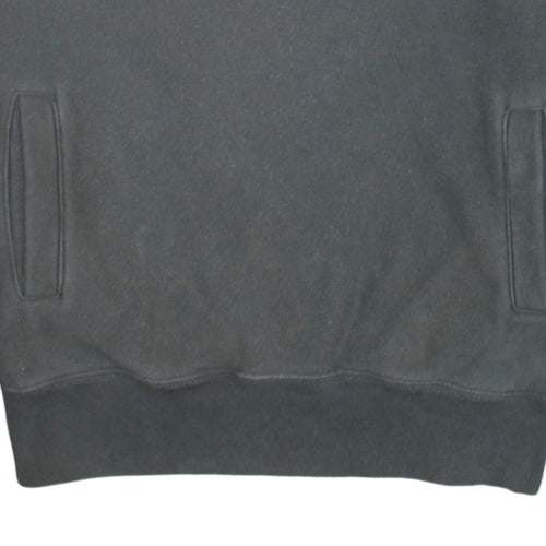 Champion Women’s Black XS 1/4 Zip Pullover Sweatshirt Cotton Blend