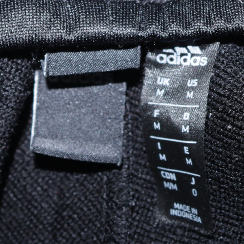 Adidas Women's Black M Track Pants Tapered Fit Activewear Trousers
