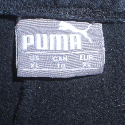 Puma Men's Black XL Jogger Fleece Sweatpants Activewear Trousers