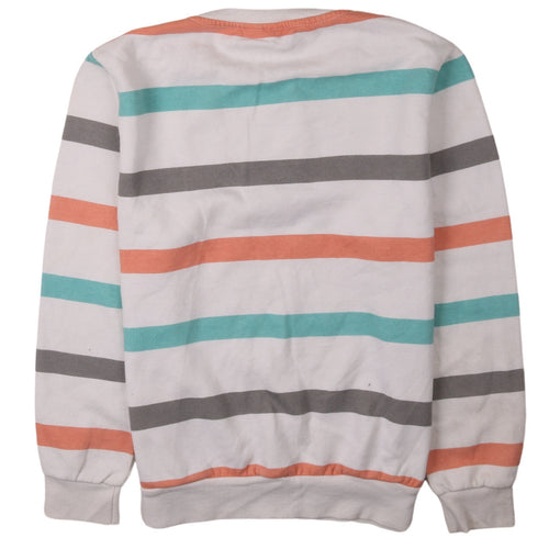 Disney Womens XS Marie Aristocats Striped Pullover Sweatshirt