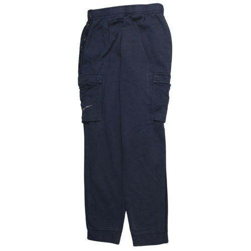 Nike Boys Blue Fleece Jogger Activewear Trousers L 13 Years