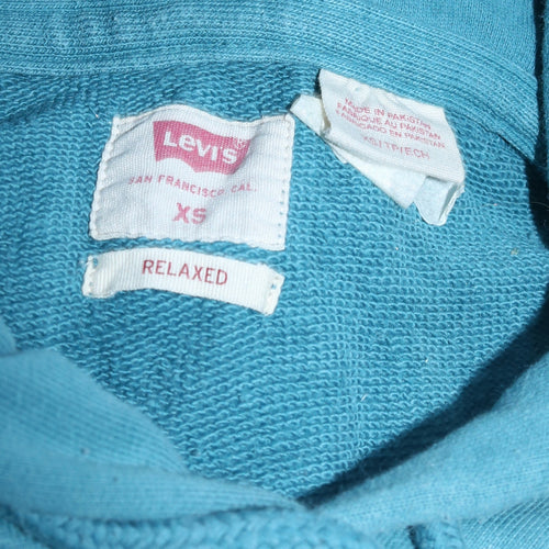 Levi's Men's Blue XS Relaxed Fit Pullover Hoodie