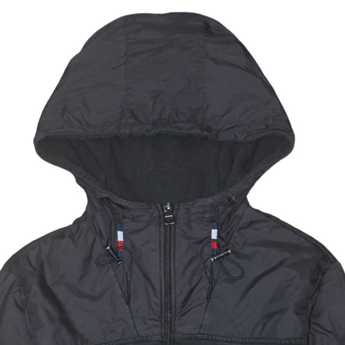 Tommy Hilfiger Men's Black Full Zip Hoodie S Cotton Jersey