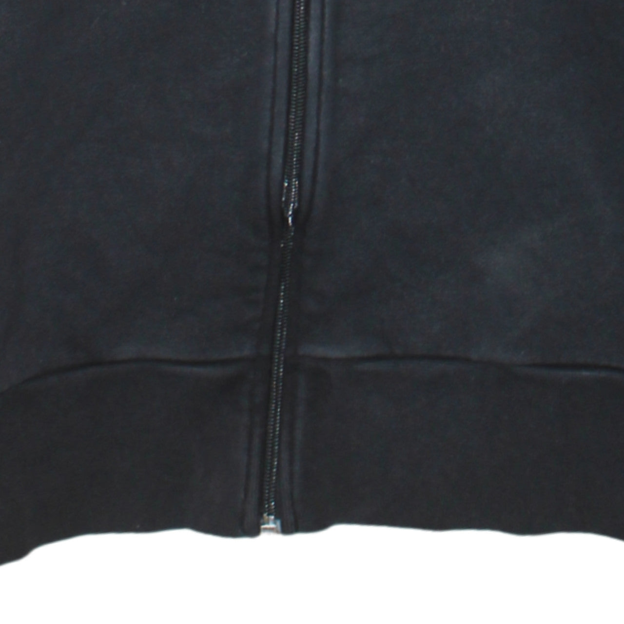 Tommy Hilfiger Men's Black Full Zip Hoodie S Cotton Jersey