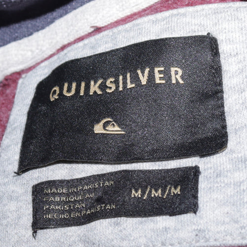 Quiksilver Men’s Multicoloured Pullover Hoodie M Regular Fit