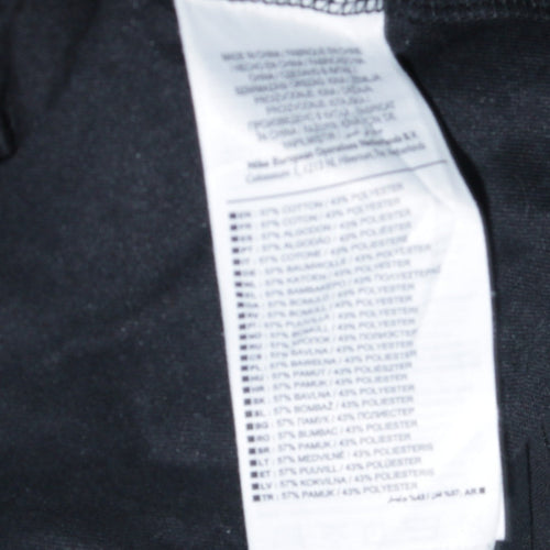 Nike Men's Black AIR Pullover Hoodie XS Embroidered Fleece