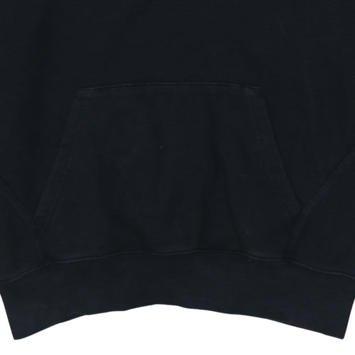 Nike Men's Black AIR Pullover Hoodie XS Embroidered Fleece