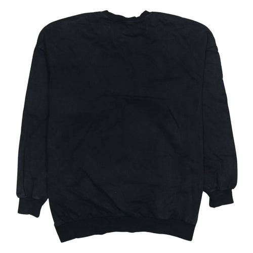 Bershka x Disney Women's Black XS Sheer Khan Fierce Pullover Sweatshirt