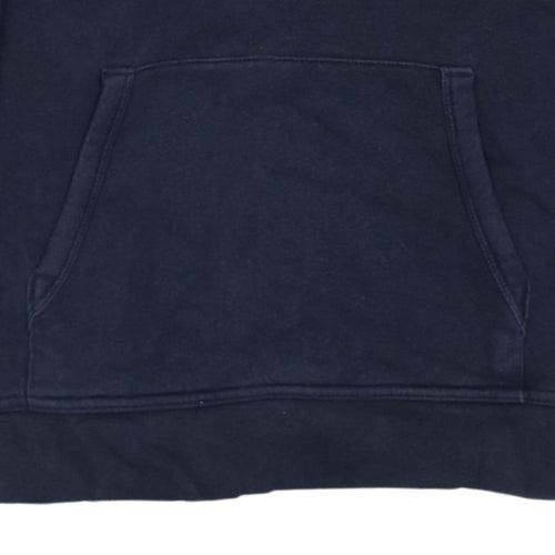 GAP Kids Boys Navy Blue XL Pullover Hoodie with Logo 12-13 Years